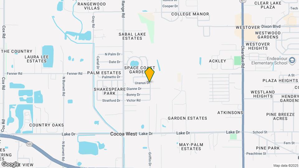 2441 Uranus Dr Map and Location Details
