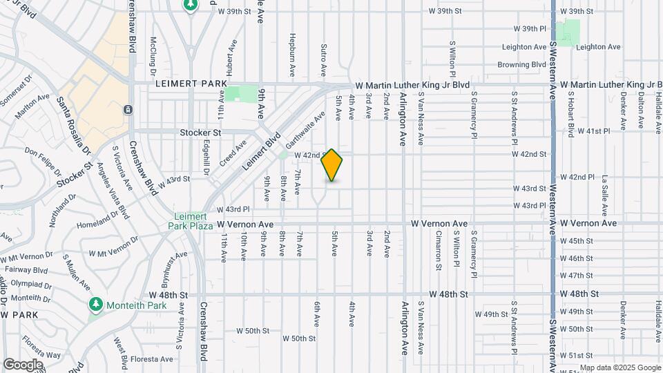 2715 W 43rd St Map and Location Details