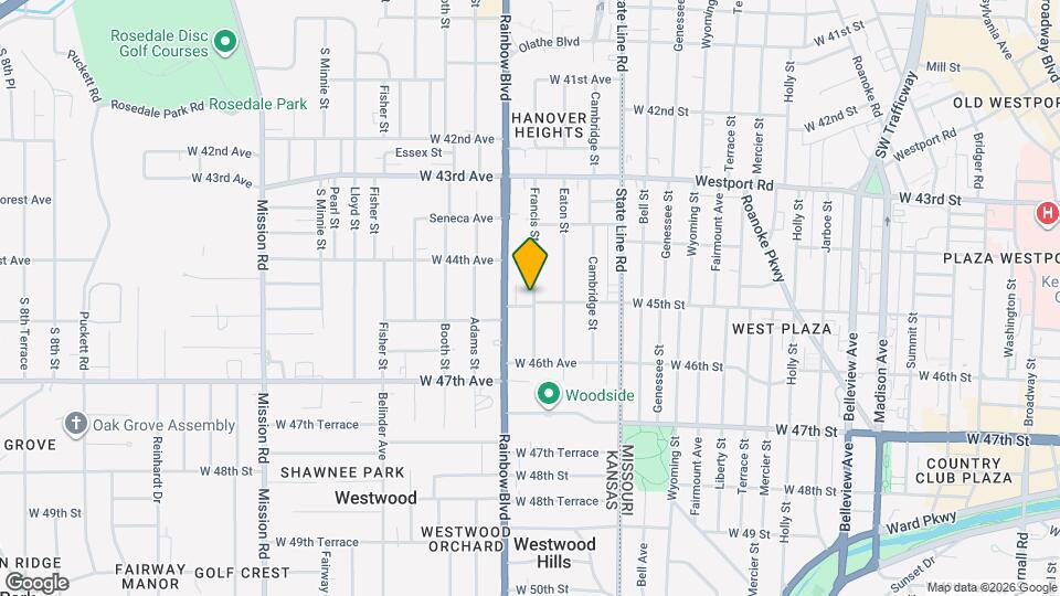 4460 Francis St Mapa y Detalles de la Ubicación