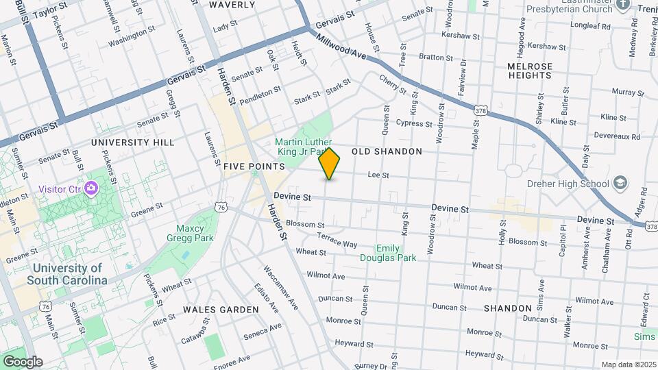 1702 Heidt St Map and Location Details