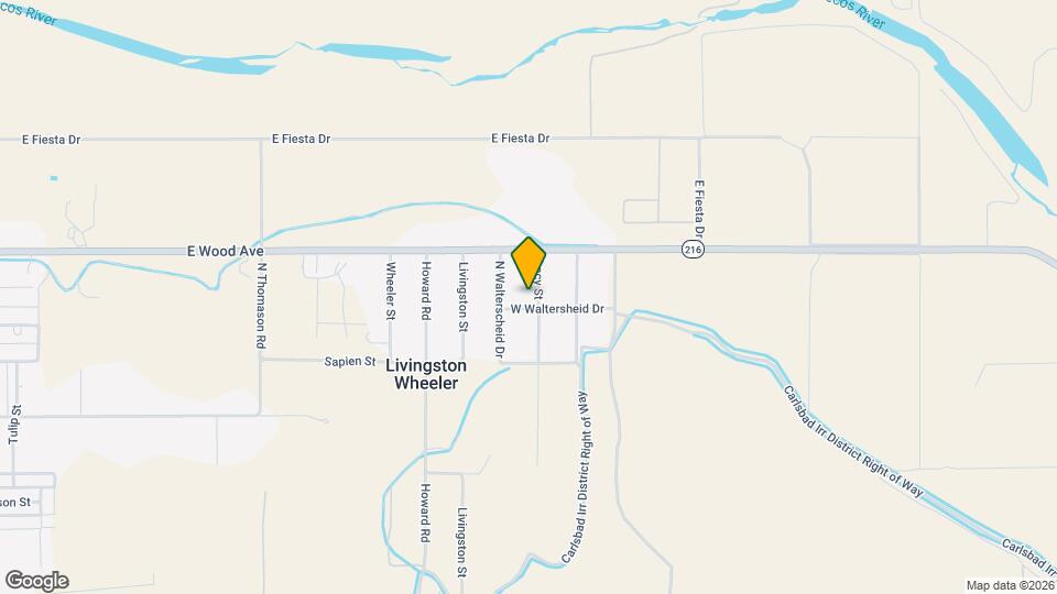 1304 N Walterscheid Dr Map and Location Details