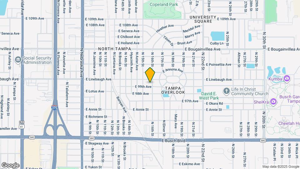 1512 E 99th Ave Map and Location Details