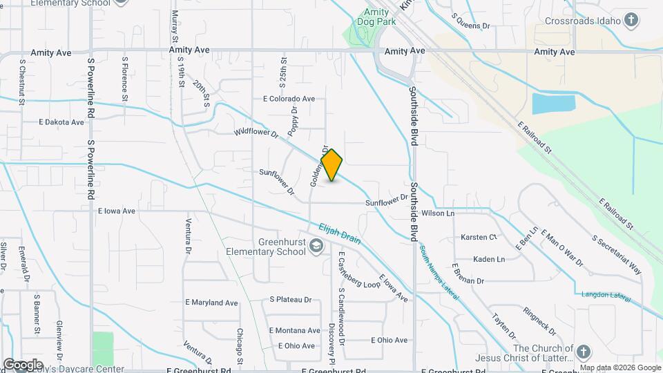 1328 Goldenrod Pl Map and Location Details