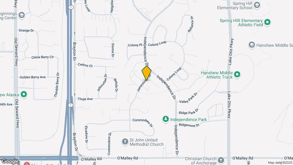 10276 Jamestown Dr Map and Location Details