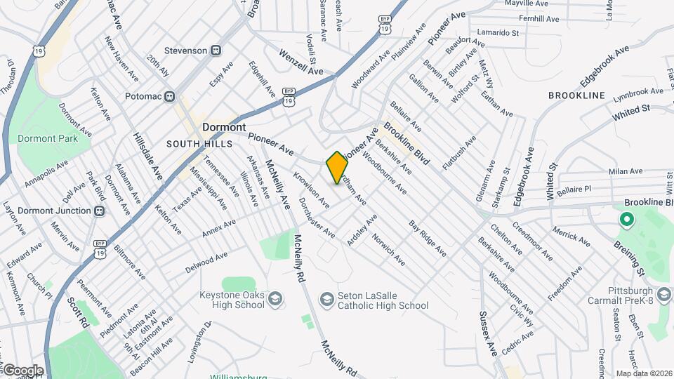 539 Clemesha Ave Map and Location Details