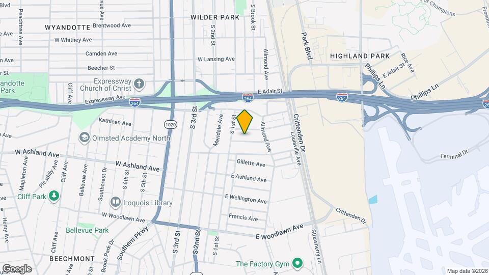 119 Mohawk Ave Map and Location Details