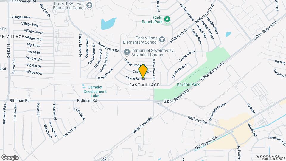 5874 Castle Run Dr Map and Location Details