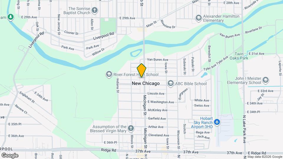 3236 Michigan St Map and Location Details