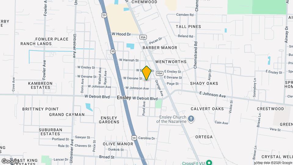 8510 Pond Ave Map and Location Details