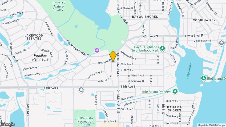 930 Alcazar Wy S Map and Location Details