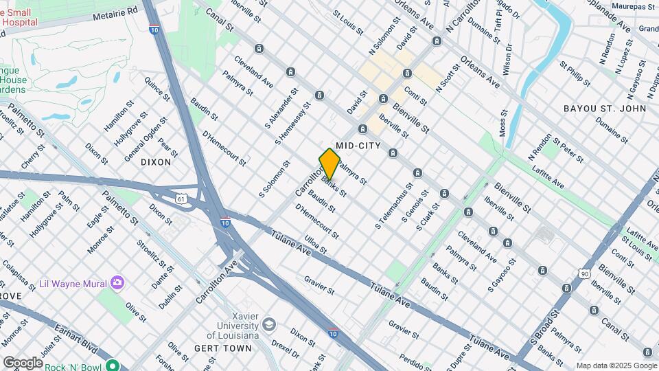 4018 Banks St Mapa y Detalles de la Ubicación