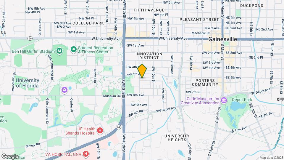 1122 SW 6th Ave Map and Location Details