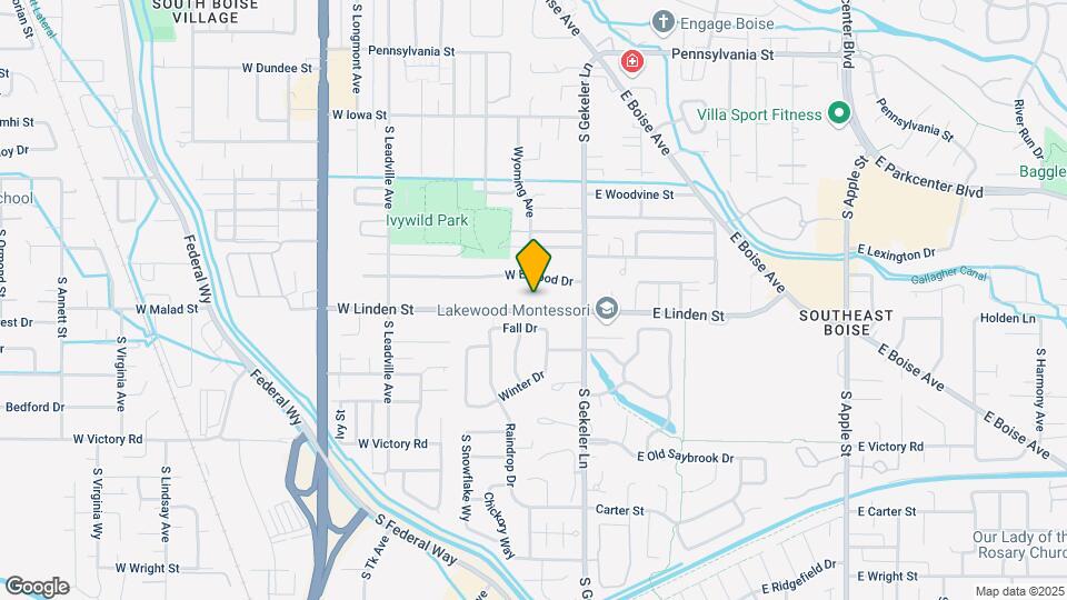 314 W Linden St Map and Location Details