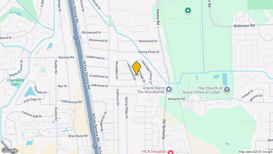 25818 Leafywood Dr Map and Location Details