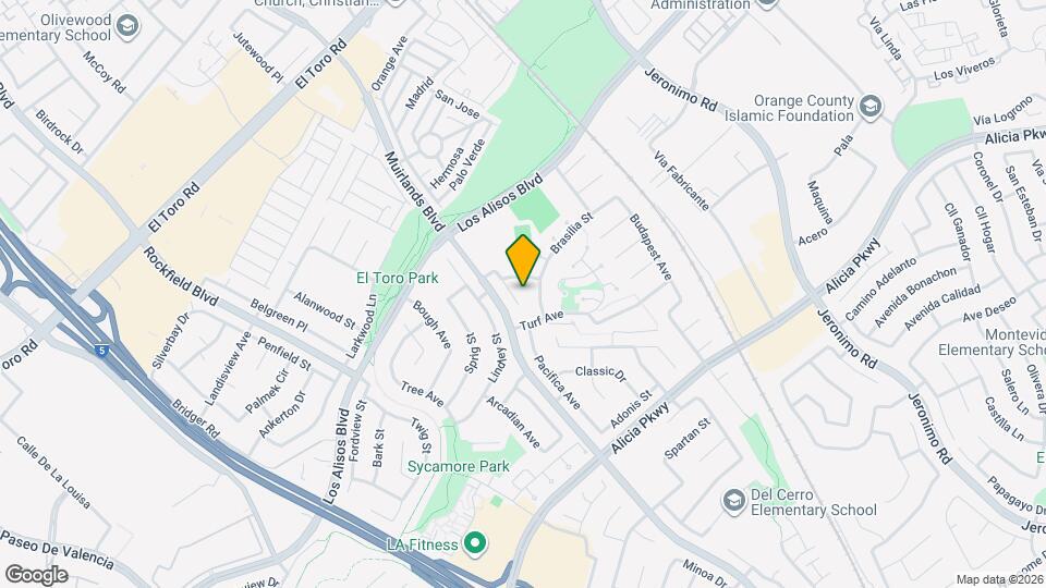 23902 Rosehedge St Map and Location Details