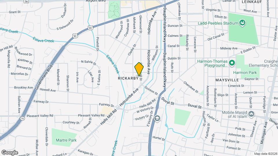 708 Glenwood St Map and Location Details