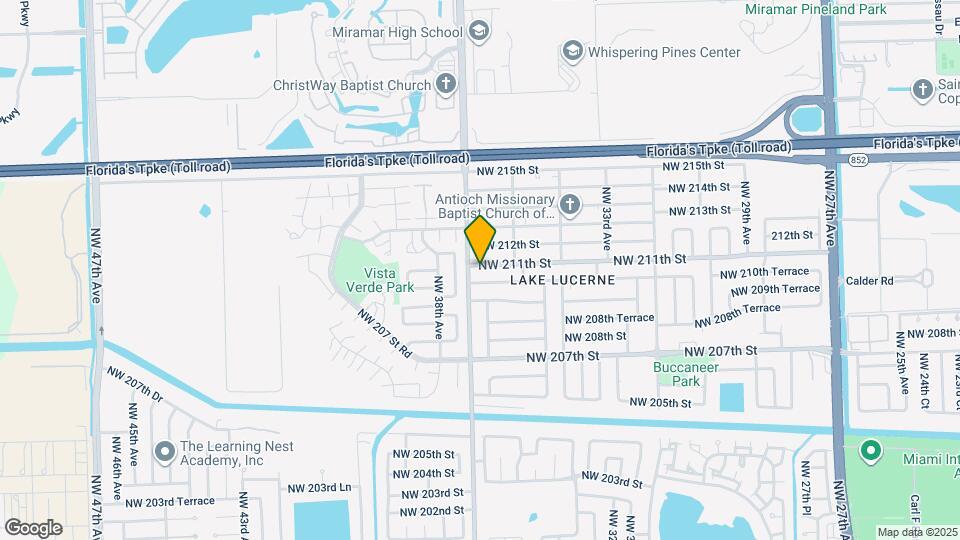 3610 NW 211th St Map and Location Details