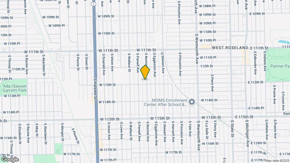 11252 S Normal Ave Map and Location Details