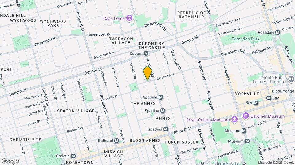 111A Bernard Ave Map and Location Details