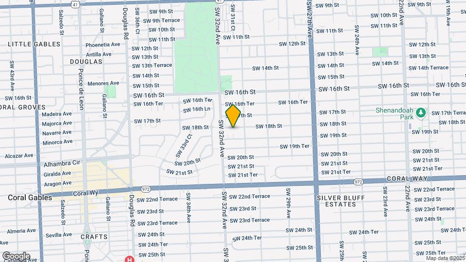 3150 SW 18th St Map and Location Details