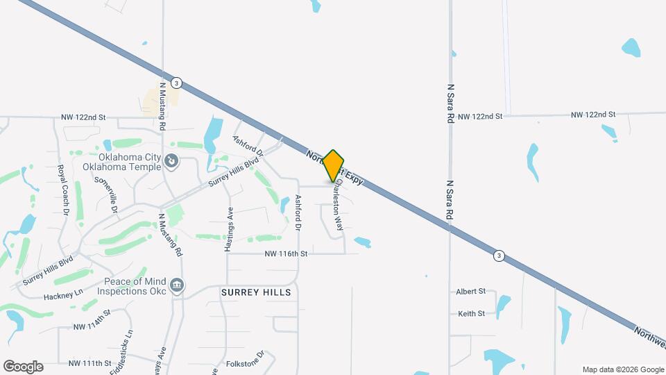 10908 NW 119th St Map and Location Details