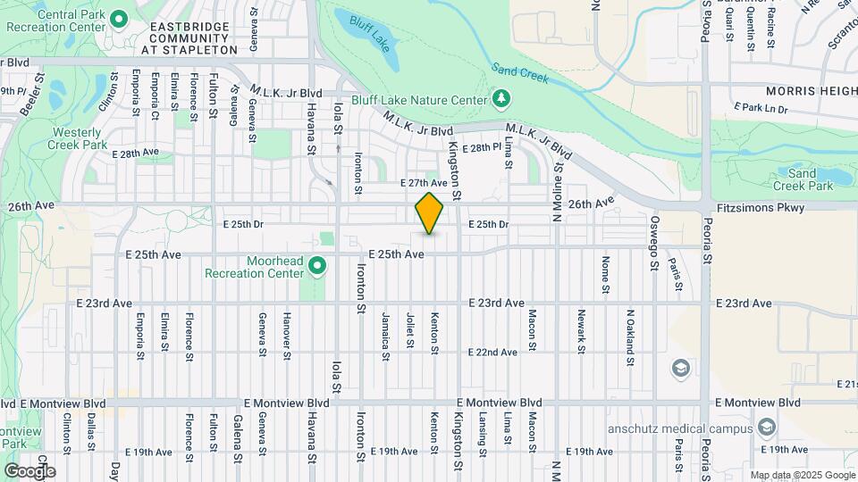 2515 Kenton St Map and Location Details