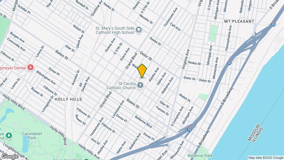5224 Louisiana Ave Map and Location Details