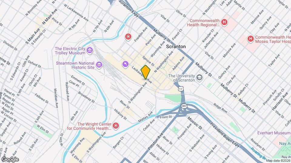 434 Lackawanna Ave Map and Location Details