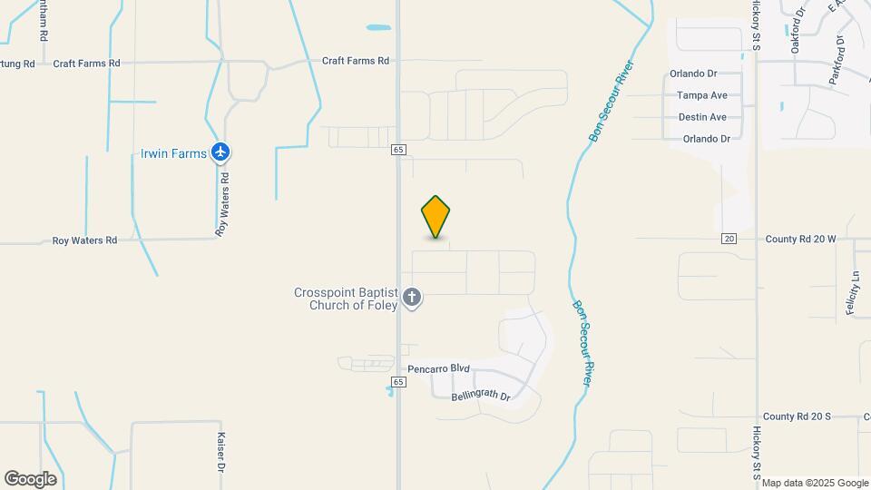 1045 Hayward Lp Map and Location Details