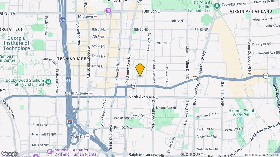 693 Myrtle St NE Map and Location Details