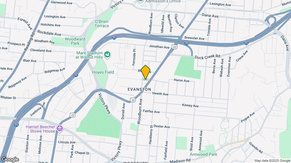 1609 Ruth Ave Map and Location Details