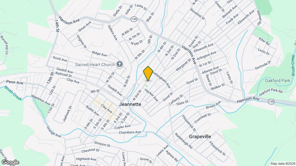 212 N 3rd St Map and Location Details