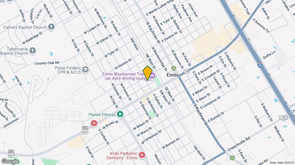 203 N Dallas St Mapa y Detalles de la Ubicación