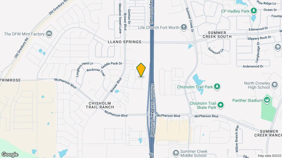 5704 Tanzanite Ln Map and Location Details