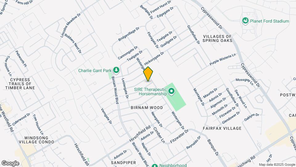 4531 Burkegate Dr Map and Location Details