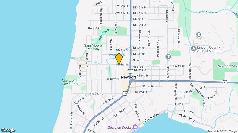 231 NW 3rd St Map and Location Details