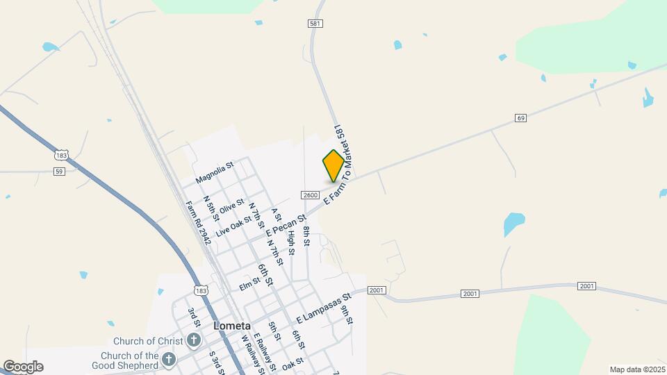 220 County Rd 2600 Map and Location Details