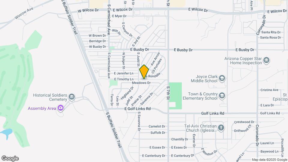 433 Meadows Dr Map and Location Details