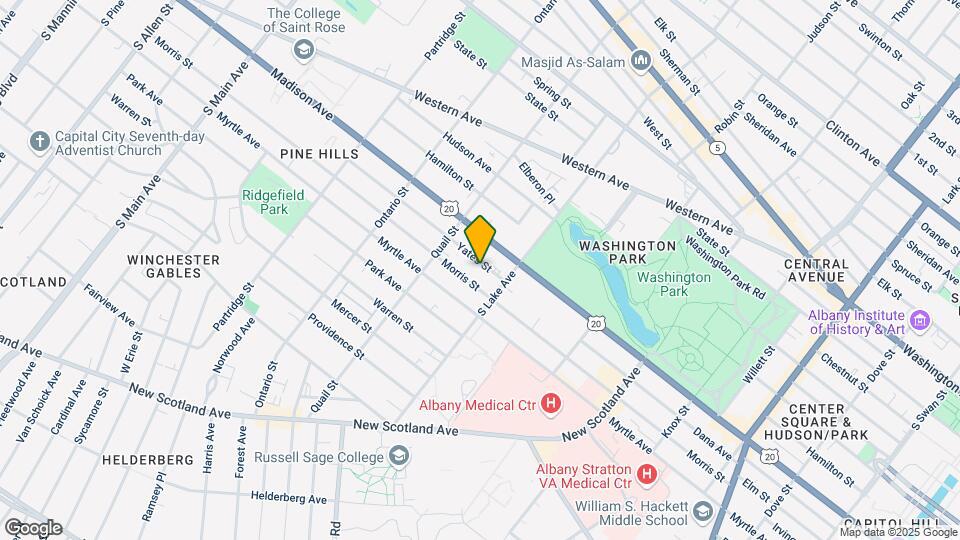 262 Yates St Mapa y Detalles de la Ubicación