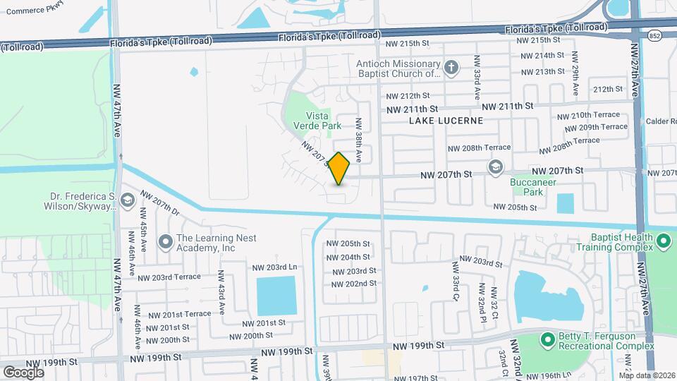 20731 NW 41st Ave Map and Location Details