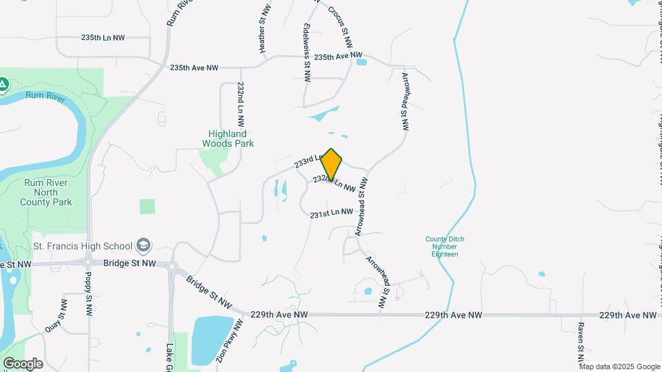 2798 232nd Ln NW Map and Location Details