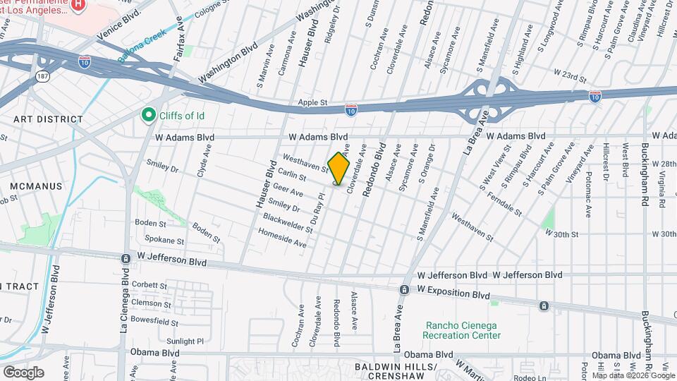 2726 Cochran Ave Map and Location Details