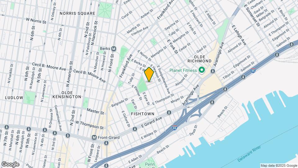 601 Miller St Map and Location Details