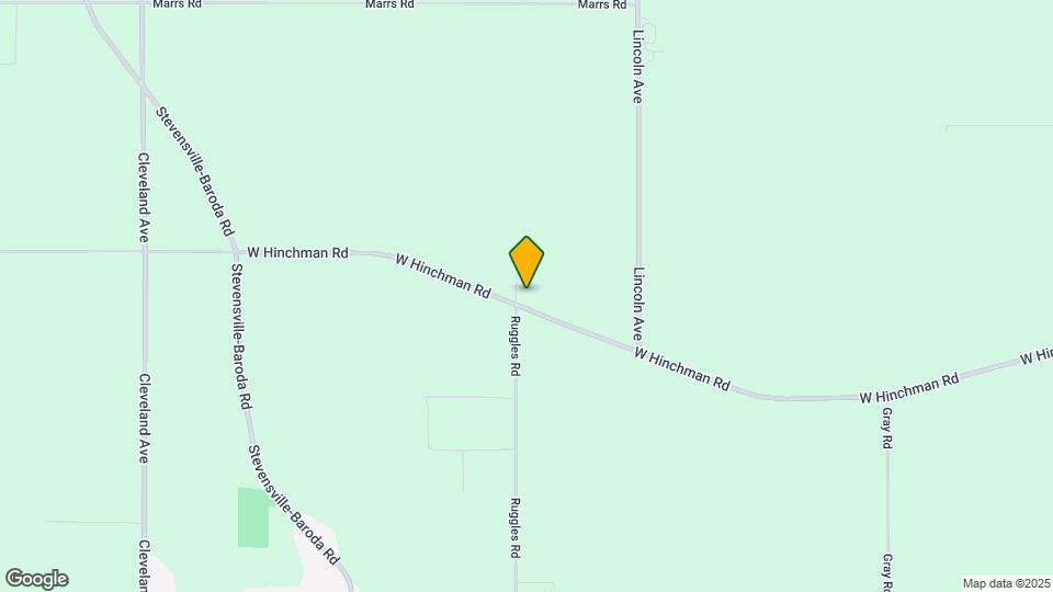 1091 W Hinchman Rd Map and Location Details