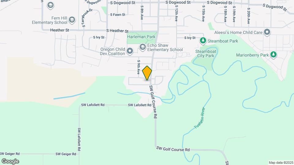 992 S Palmetto St Map and Location Details