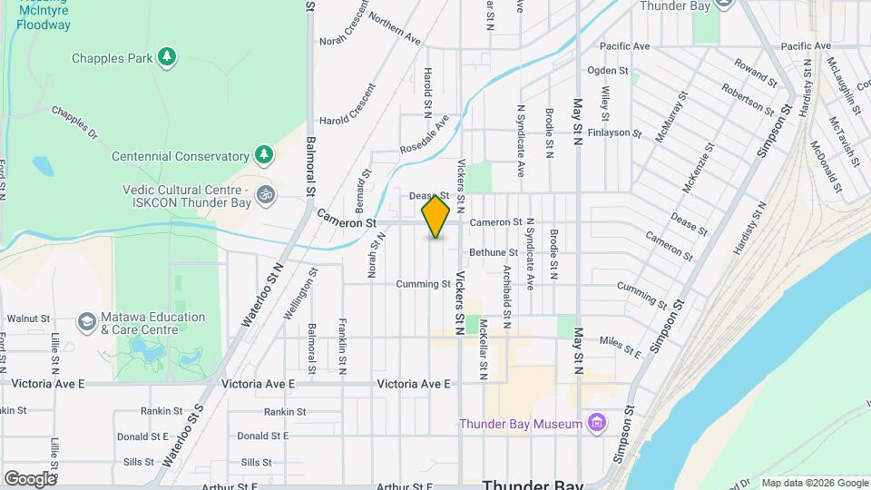 336-336 Harold St N Map and Location Details