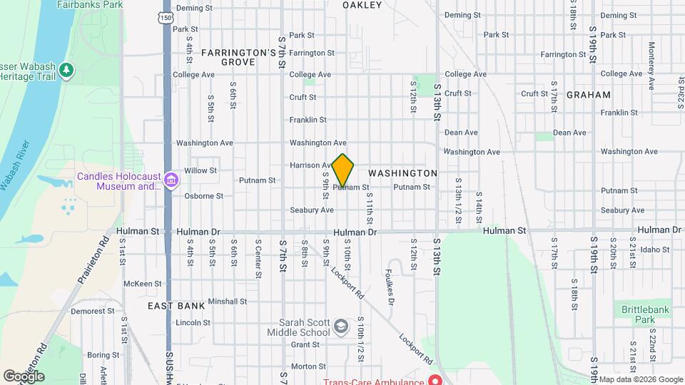 1505 S 10th St Mapa y Detalles de la Ubicación