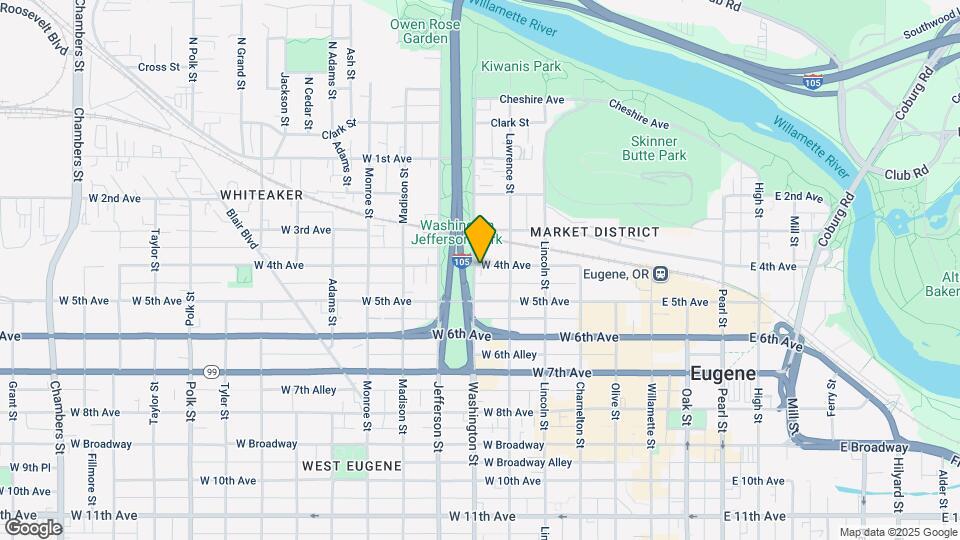490 W 4th Ave Map and Location Details