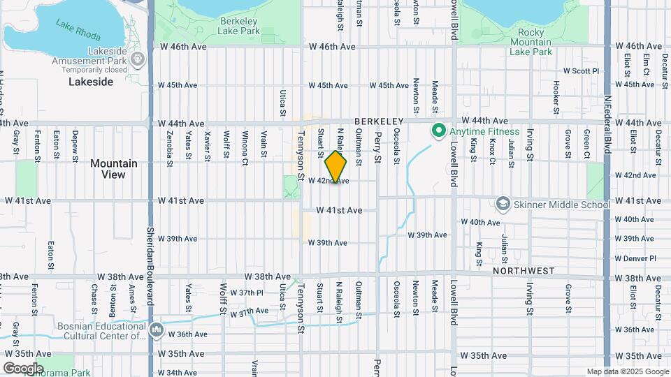 4155 N Raleigh St Map and Location Details