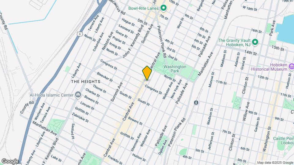 233 Cambridge Ave, Unit 1 Map and Location Details